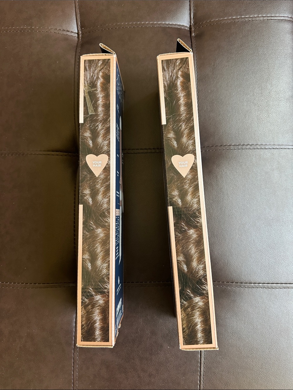 Two (2) Conair Double Ceramic 1" Curling Irons - Rose Gold/White - Picture 2 of 6